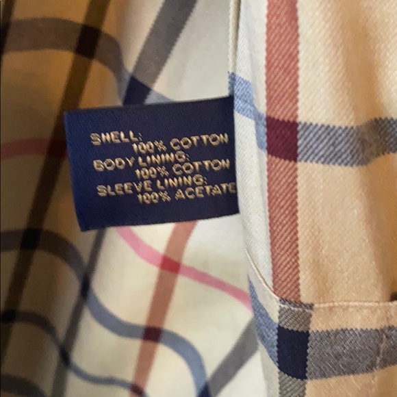 Brooks Brothers Tan Trench Coat - Picture 3 of 8